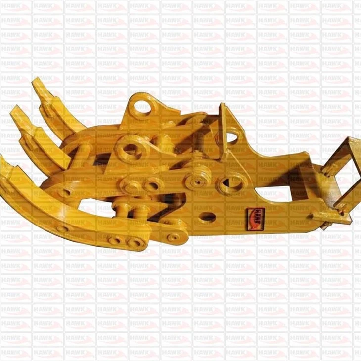 Excavator Mechanical Grapple Attachment For 17-25 Ton Excavator